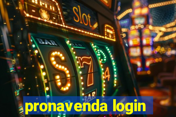 pronavenda login